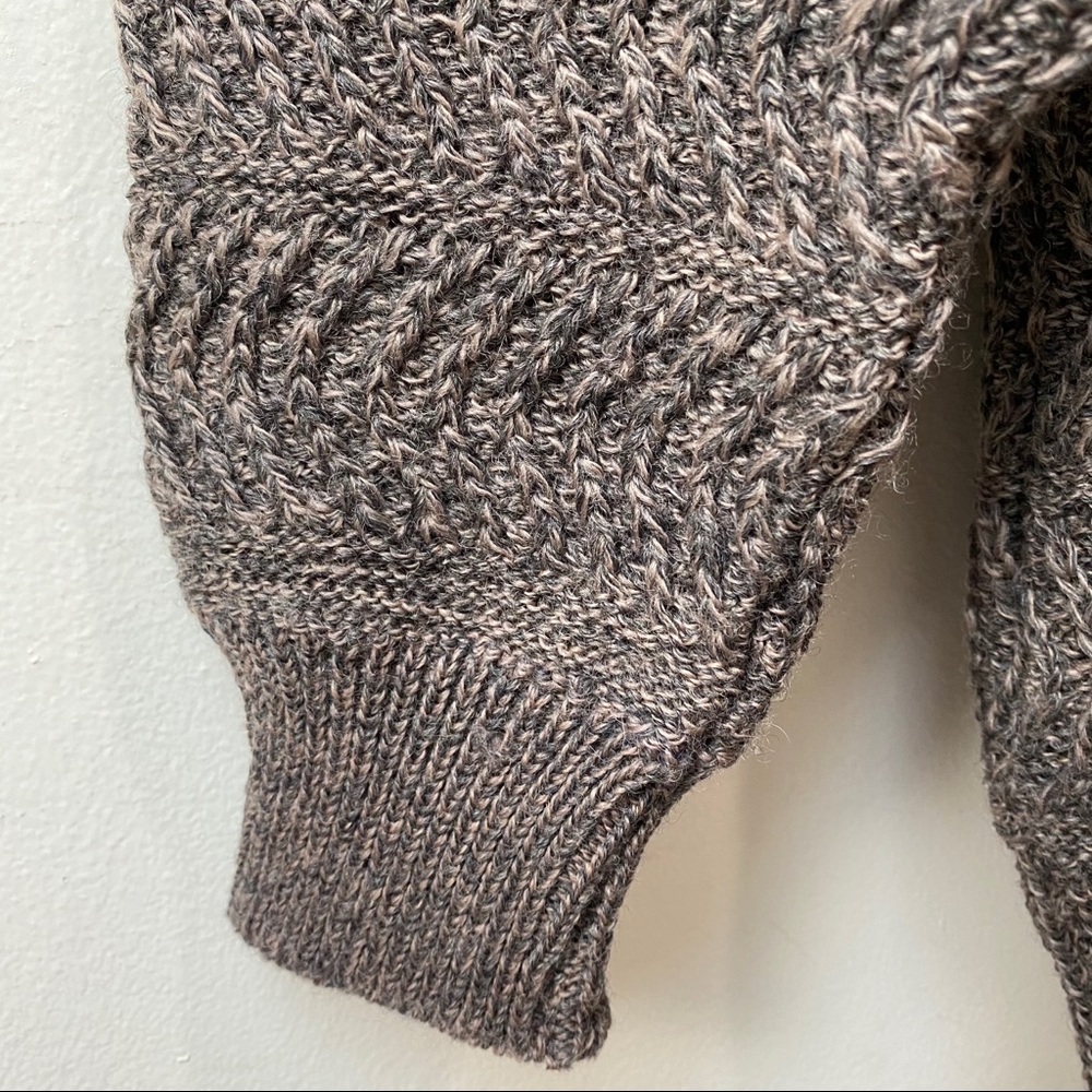 Vintage Pure New Wool Chunky Knit Sweater - Picture 4 of 14
